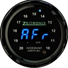 Zeitronix ZR-1 AFR Gauge - Blue LED