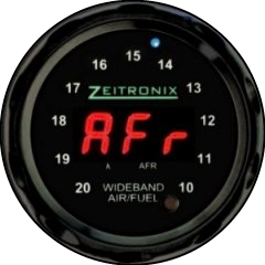 Zeitronix ZR-1 AFR Gauge - Red LED